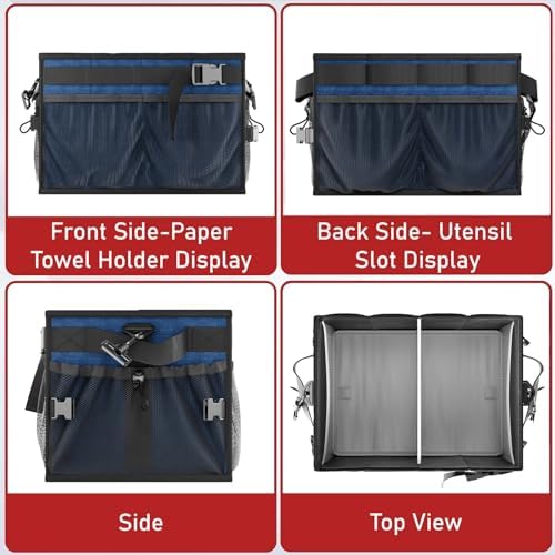 FANGSUN Grill Caddy, Foldable BBQ Caddy - Image 5
