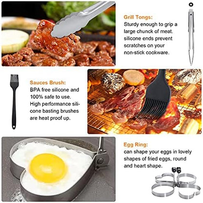 Blackstone Griddle Accessories Kit, Griddle Cleaning Kit &Carry Bag - Image 6