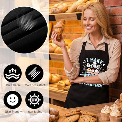 Funny Aprons for Men, Professional Kitchen Cooking Aprons - Image 4