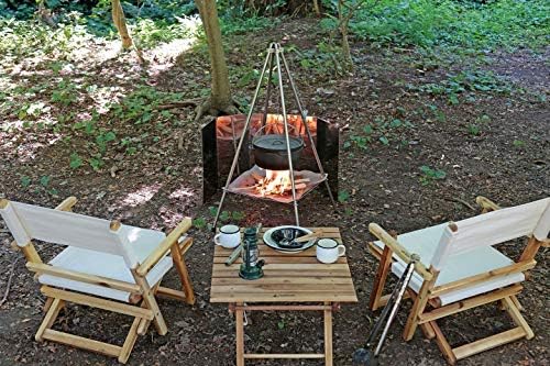 Captain Stag UG-3276 / UG-3277 Windscreen, Windscreen, Ash Catcher, 2-Way Grill - Image 5