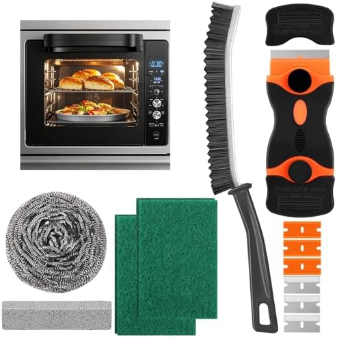 XANGNIER Heavy Duty Oven Cleaning Tools Kit, Oven Cleaner Brush Accessories by XANGNIER