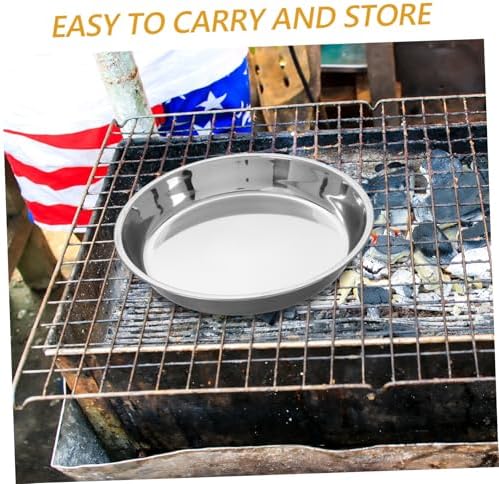 Stainless Steel round Charcoal Pan - Image 4