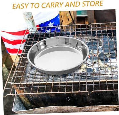 Stainless Steel round Charcoal Pan - Image 4