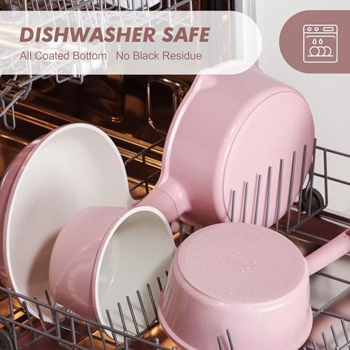 SENSARTE 2.5 QT Ceramic Nonstick Saucepan - Image 6