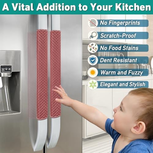 Refrigerator Door Handle Covers, Performance Appliance Handle Covers, Non-Slip - Image 3