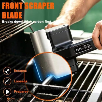 Electric Grill Brush Cleaner, High Torque BBQ Bristle-Free Cleaner – - Image 2