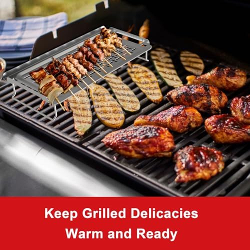 DELSbbq Universal Griddle Warming Rack - Image 7