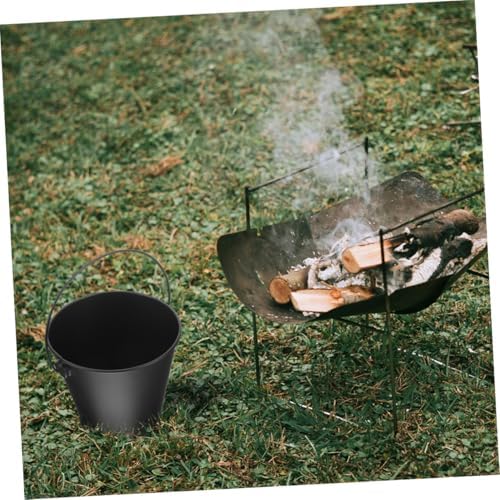 2pcs Black Tinplate Grease Catch Bucket - Image 7