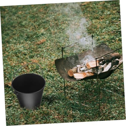 2pcs Black Tinplate Grease Catch Bucket - Image 7