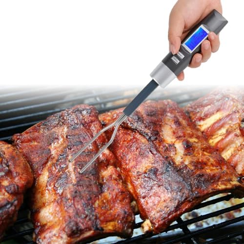 Instant Read Meat Thermometer Fork - Image 5