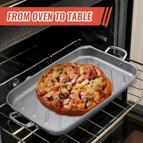 Grill Pan - 11'x15'' BBQ Grill Topper - Image 5