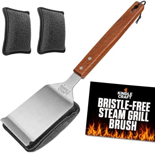 Bristle Free Steam Grill Brush Cleaner & BBQ Scraper by Unknown