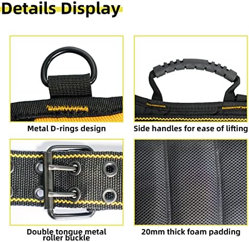 MELOTOUGH Padded Work Belt Padded Tool Belt - Image 4