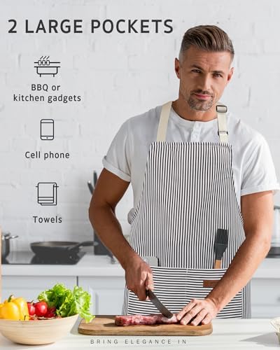 Syntus Chef Apron for Men Women - Image 7