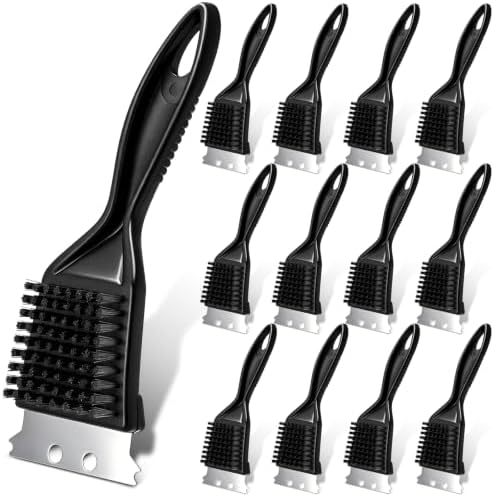 Sliner 12 Pcs 8 Inch BBQ Grill Brush by Sliner