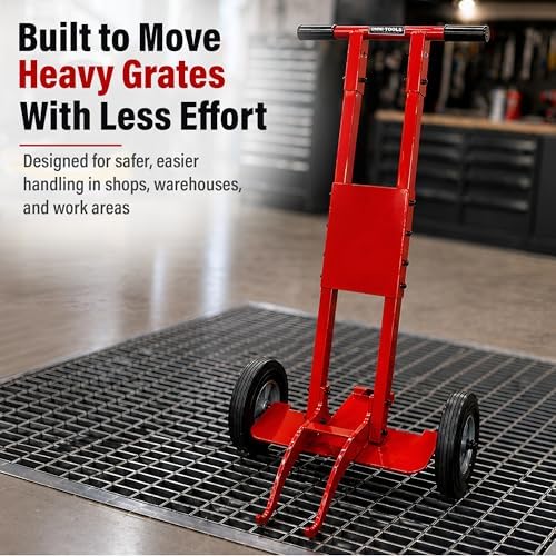 Grate Lifter Trolley – Heavy Duty Floor Grate Removal Tool - Image 2