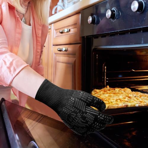 BBQ Gloves, 1472°F Heat Resistant - Image 4