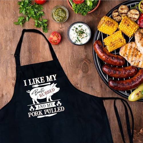 Funny Aprons For Men, Father's Fathers Day Kitchen Gifts For Dad Father Daddy - Image 4