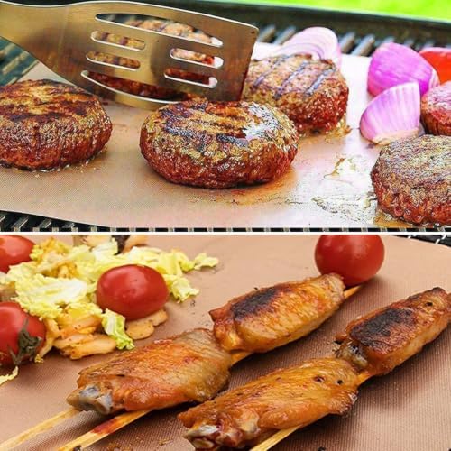 Copper Grill Mats for Gas Grill, 15.75 x 13 Inch - Image 6