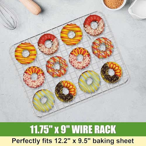 Homikit Stainless Steel Cooling Rack Set - Image 3