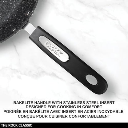 Starfrit The Rock Classic 12.5" Deep Fry Pan, Helper Handle - Image 3