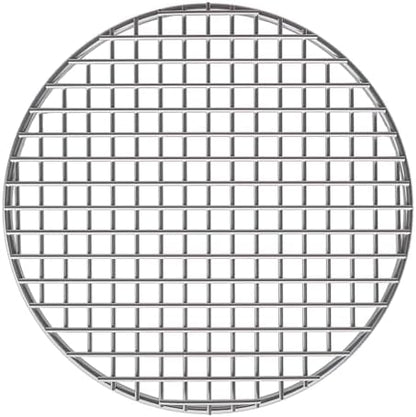 Dia 13.8" Round Barbecue Grids Cross Wire Footed Steaming Stainless Steel by Turbokey