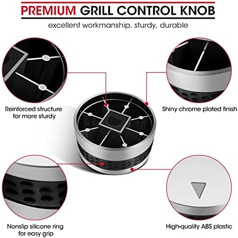 Unicook Grill Control Knobs for BBQ Grills - Image 4