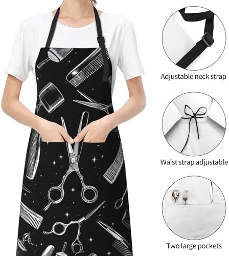 Art Apron with Pocket for Women Men - Image 2