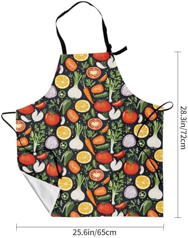 Apron skeleton Halloween, Waterproof Work Apron - Image 5