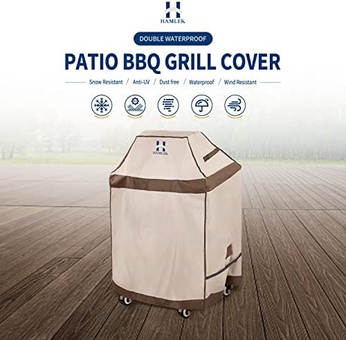 HAMLER Grill Cover 30 Inch, Heavy Duty Waterproof BBQ Covers, Gas Grill Covers - Image 2