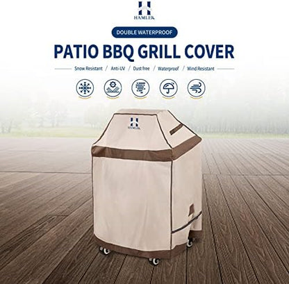 HAMLER Grill Cover 30 Inch, Heavy Duty Waterproof BBQ Covers, Gas Grill Covers - Image 2