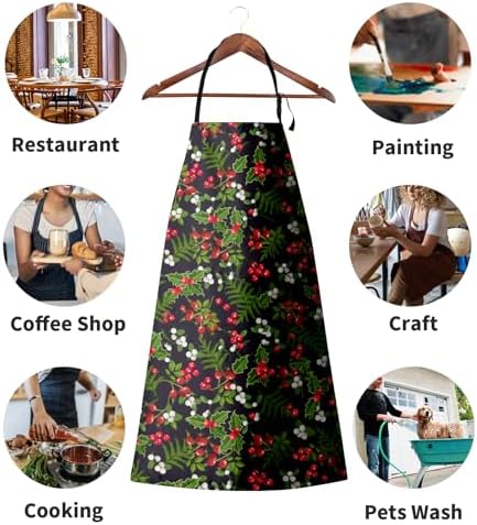 Christmas Apron Holiday Cooking Aprons - Image 3