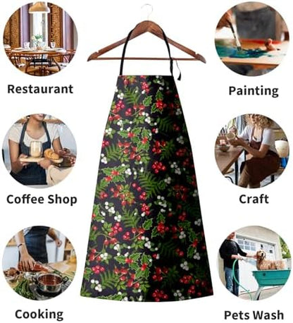 Christmas Apron Holiday Cooking Aprons - Image 3