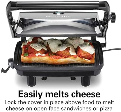 Hamilton Beach Panini Press, Sandwich Maker & Electric Indoor Grill - Image 5