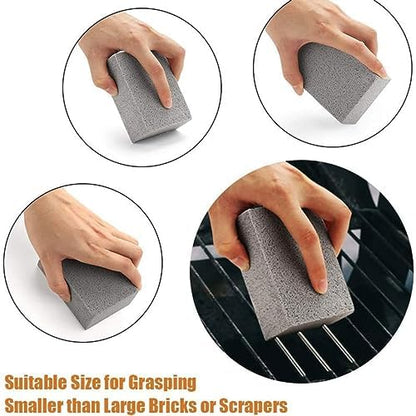 3 Pack Grill Cleaning Stone Brick Block Magic Pumice Stone - Image 4