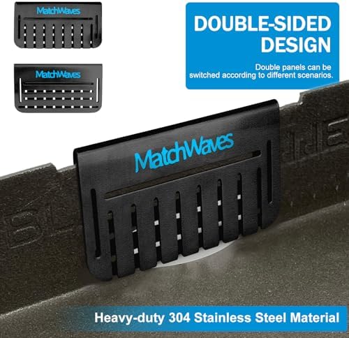 Grease Gate Blocker for Blackstone Griddle, Mesh Screen for Blocking Food from - Image 5