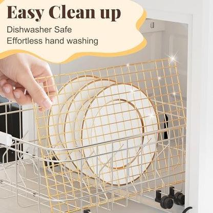 2 PCS Grid Wire Baking Cooling Racks - Image 4