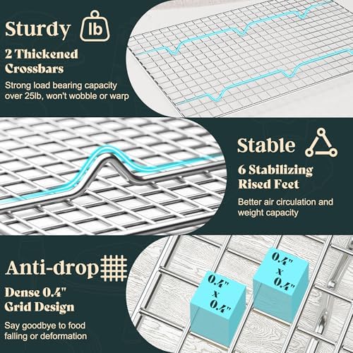 Cooling Racks for Cooking and Baking - Image 6