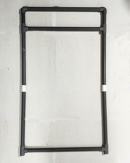 4 Panels 7.8FT Foldable Safety Barricade Security Sign Barrier Heavy Duty PVC Frame "NO ENTRY" Caution