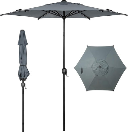 Abba Patio 7.5FT Lyon Outdoor Patio Umbrella Outdoor Table Umbrella by AbbaPatio