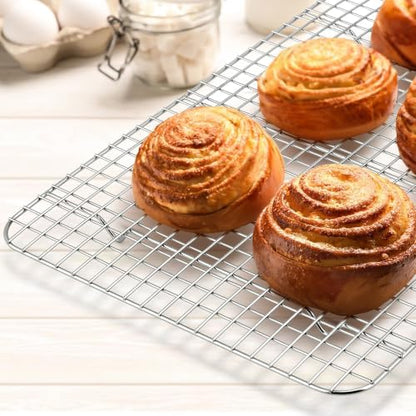 Cooling Rack Set of 2, E-far 18½x12½ Wire Racks - Image 5