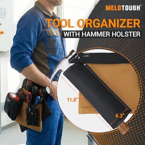 MELOTOUGH 14-Pocket Tool Belt Combo - Image 3