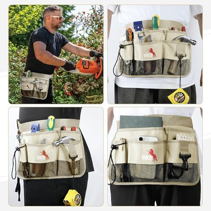 UNCO- Adjustable Gardening Belt, 7 Pockets, Cut and Water Resistant, Garden - Image 6