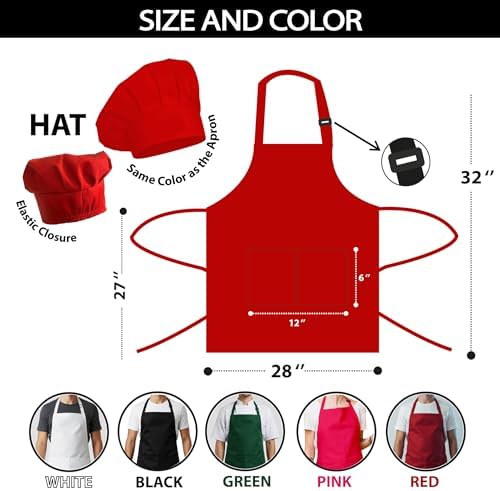 Chef Apron Men, Personalized Adult Aprons - Image 5