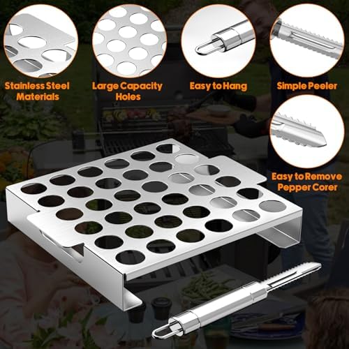 Skyflame Stainless Steel Jalapeno Grill Rack - Image 5