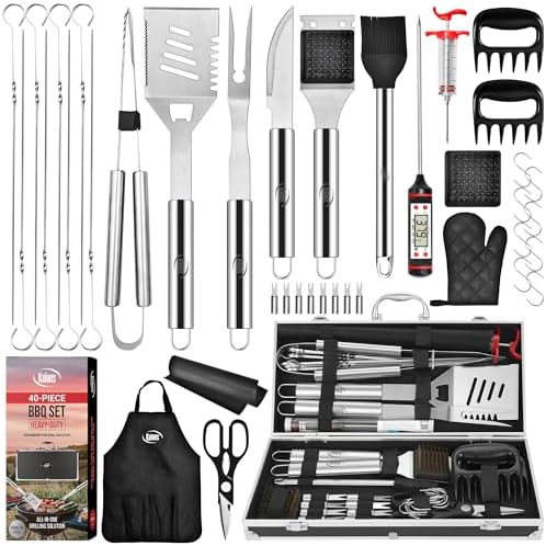 Kaluns BBQ Accessories, Complete Grill Set Dad Gifts by Kaluns%C2%AE