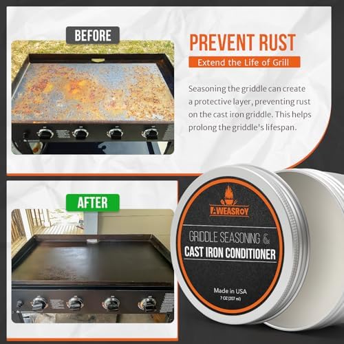 AWEASROY Griddle Seasoning for Blackstone 7oz Care Kit, - Image 4