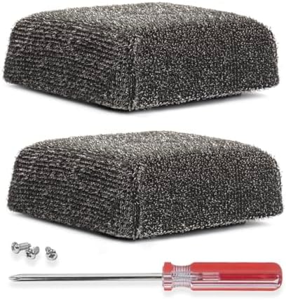 Bristle-Free Grill Brush Replacement Heads by BBQ-AID