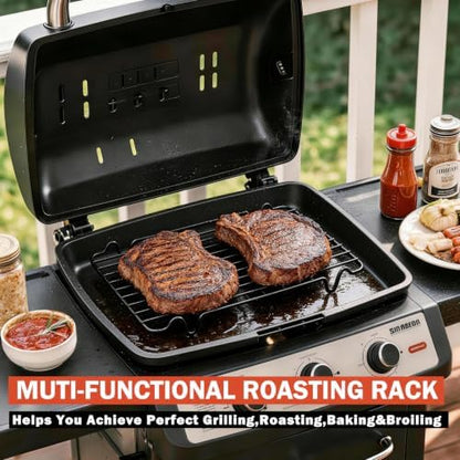 Roasting Rack, Heavy Duty Turkey Rack - Image 3
