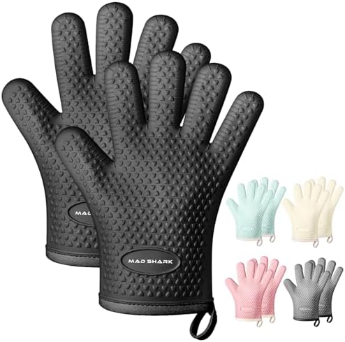 MAD SHARK Silicone Oven Mitts by MADSHARK